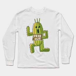 Free Hug Cactuar Long Sleeve T-Shirt